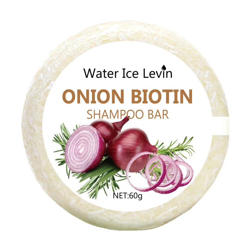 shampooing à l’oignon et à la biotine