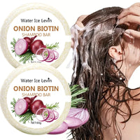 shampooing à l’oignon et à la biotine
